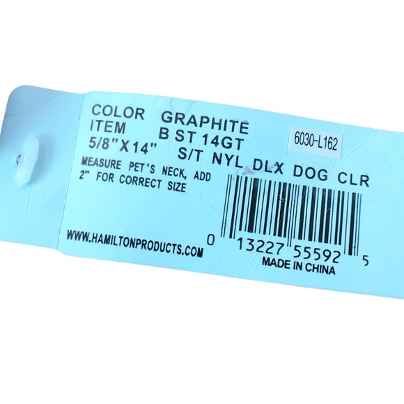 Cat Dog Collar + Bow Tie Blue Gray NEW - Picture 9 of 12